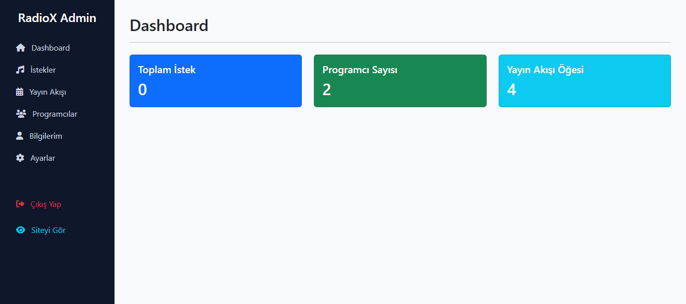 Radyo Web Sitesi Pro 11
